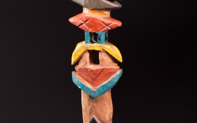 Orsuala (staff) depicting a galu